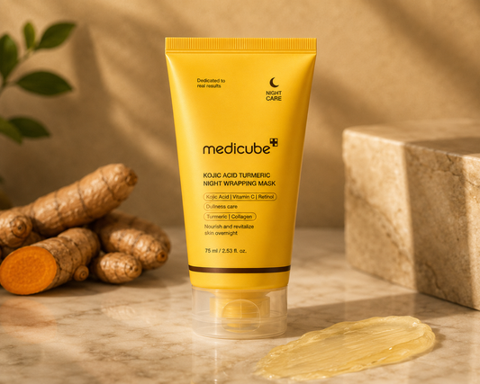 Medicube – Kojic Acid Turmeric Night Wrapping Mask 2.0, 75 ml