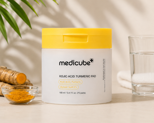 Medicube – Kojic Acid Turmeric Pad, 160 ml