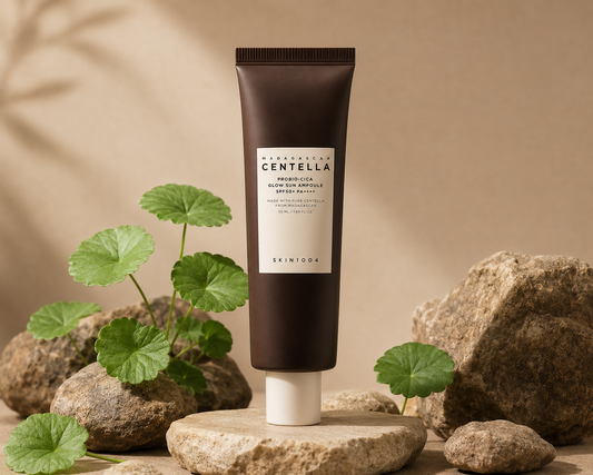 SKIN1004 - Madagascar Centella Probio-Cica Glow Sun Ampoule SPF50+ PA++++, 50 ml