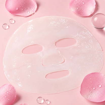 Numbuzin - No.2 Rose PDRN Collagen Plumping Sheet Mask, 1 szt.