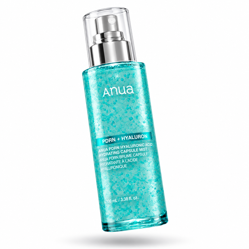 ANUA PDRN Hyaluronic Acid Hydrating Capsule Mist – mgiełka intensywnie nawilżająca do twarzy, 100 ml