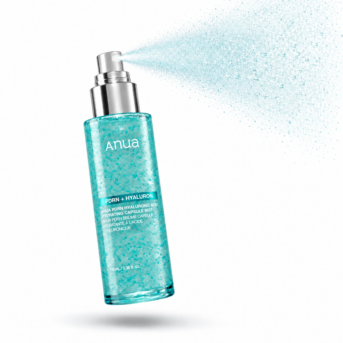 ANUA PDRN Hyaluronic Acid Hydrating Capsule Mist – mgiełka intensywnie nawilżająca do twarzy, 100 ml