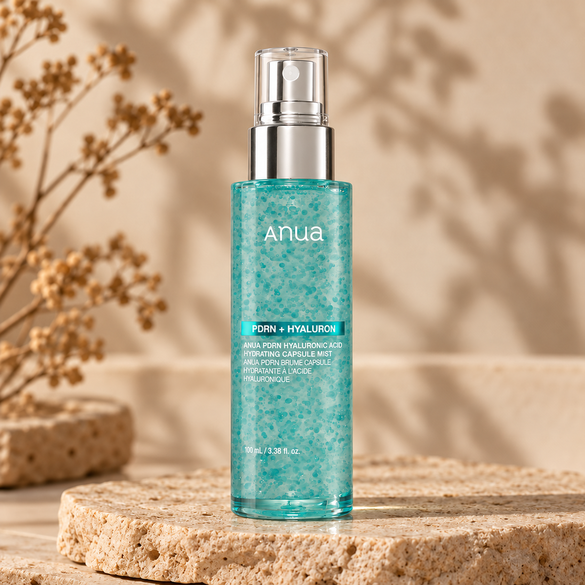 ANUA PDRN Hyaluronic Acid Hydrating Capsule Mist – mgiełka intensywnie nawilżająca do twarzy, 100 ml