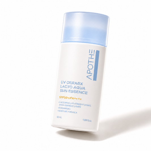 APOTHE UV Cera 6X Lacto Aqua Sun Essence, 50 ml
