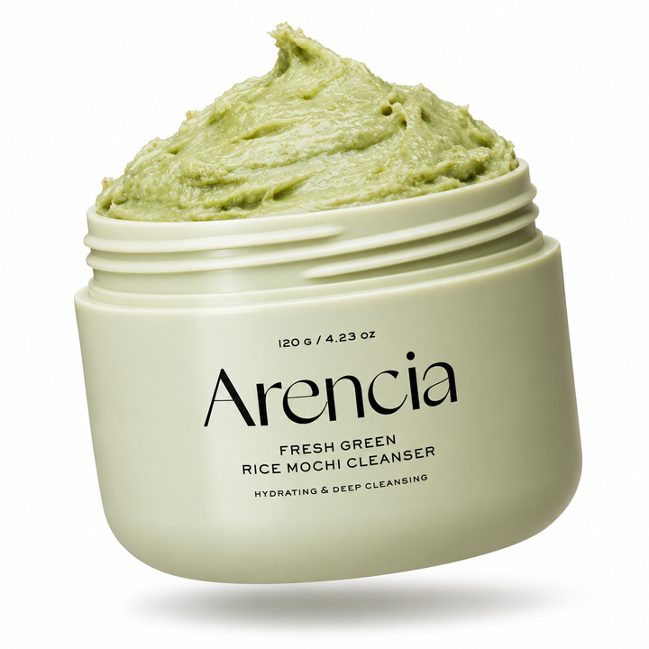 Arencia Fresh Green Rice Mochi Cleanser – pasta oczyszczająca do twarzy, 120 g
