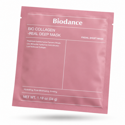 Biodance Bio-Collagen Real Deep Mask – hydrożelowa maska kolagenowa do twarzy, 34 g