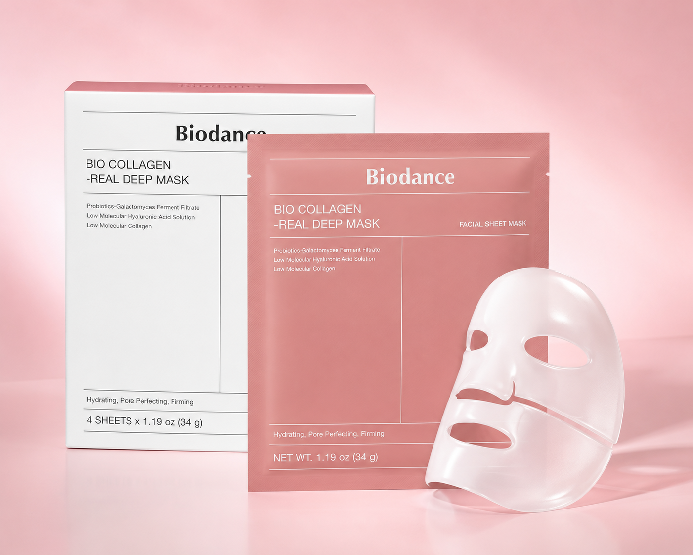 Biodance - Bio Collagen-Real Deep Mask 4 Maski x 34 g