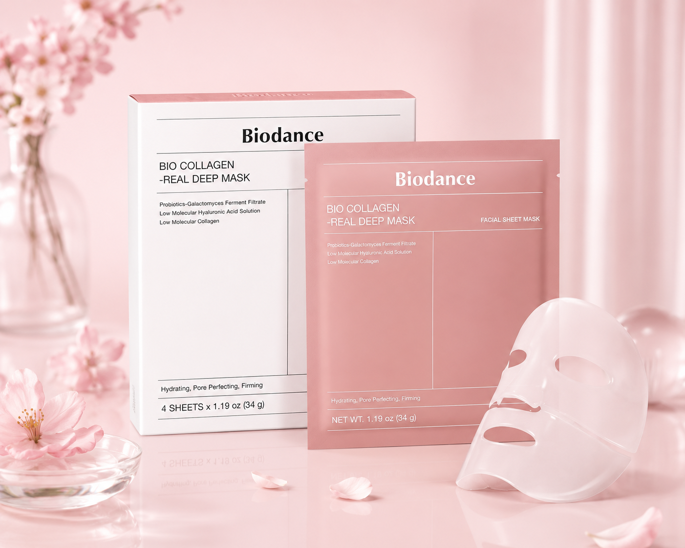 Biodance - Bio Collagen-Real Deep Mask 4 Maski x 34 g