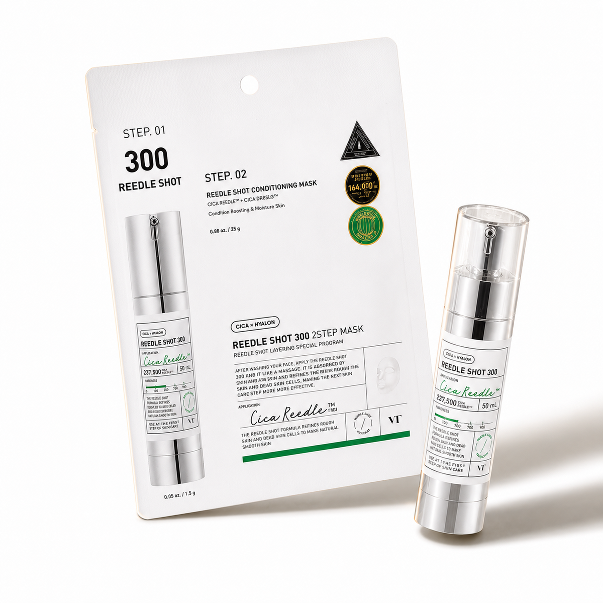 VT Cosmetics Reedle Shot 300 2-Step Mask, 1 szt.