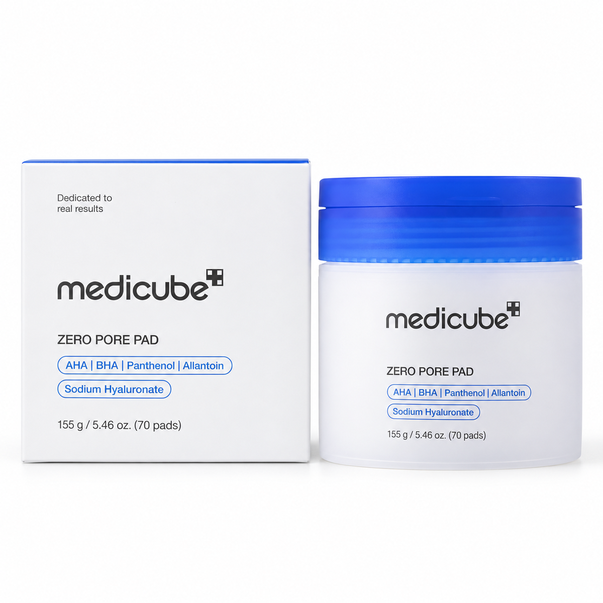 Medicube Zero Pore Pad 2.0 – płatki złuszczające do twarzy, 70 szt. / 155 g