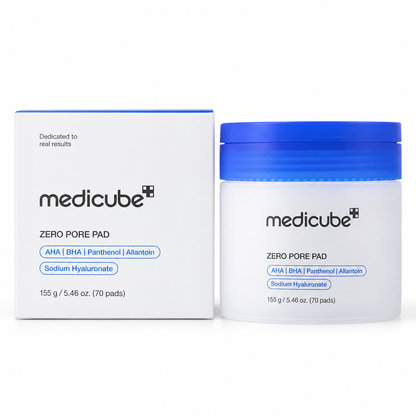 Medicube Zero Pore Pad 2.0 – płatki złuszczające do twarzy, 70 szt. / 155 g