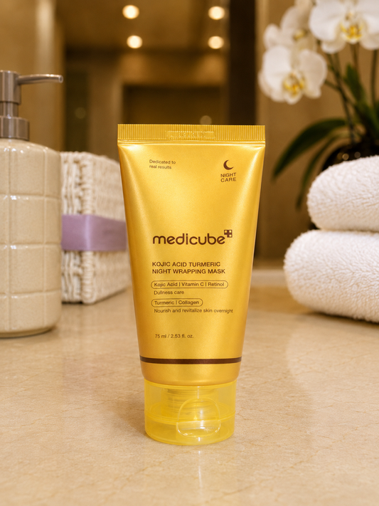 Medicube – Kojic Acid Turmeric Night Wrapping Mask 2.0, 75 ml