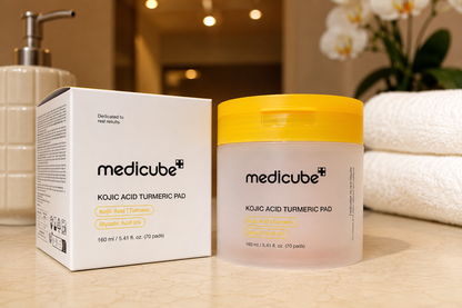 Medicube - Kojic Acid Turmeric Pads, 70 szt.