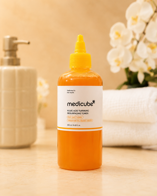 Medicube – Kojic Acid Turmeric Resurfacing Toner, 250 ml