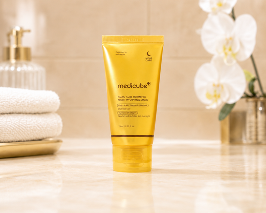 Medicube – Kojic Acid Turmeric Night Wrapping Mask 2.0, 75 ml