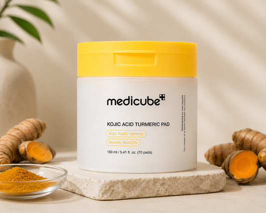 Medicube – Kojic Acid Turmeric Pad, 160 ml
