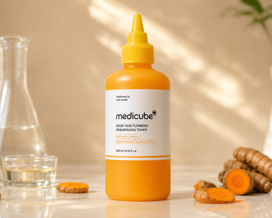 Medicube – Kojic Acid Turmeric Resurfacing Toner, 250 ml
