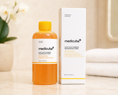 Medicube – Kojic Acid Turmeric Resurfacing Toner, 250 ml