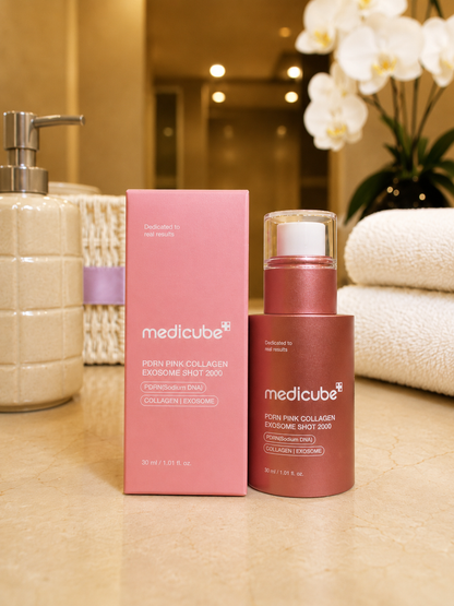 Medicube – PDRN Pink Collagen Exosome Shot Ampoule 2000, 30 ml