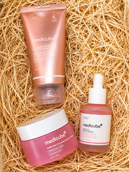 Medicube PDRN Pink 3-Step Glow Ritual