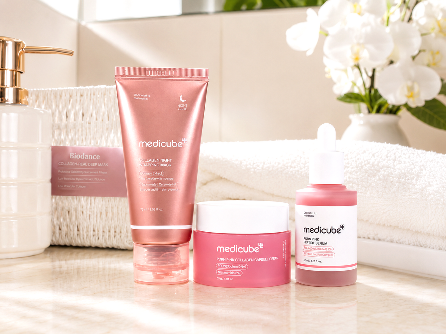 Medicube PDRN Pink 3-Step Glow Ritual