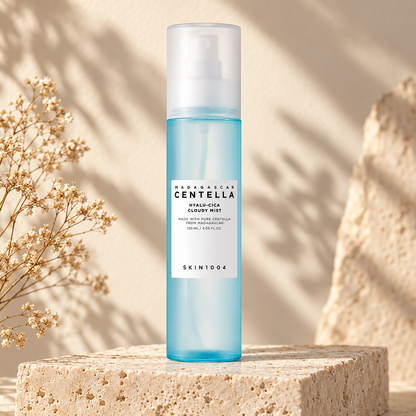 SKIN1004 Madagascar Centella Hyalu-Cica Cloudy Mist – mgiełka nawilżająca do twarzy, 120 ml
