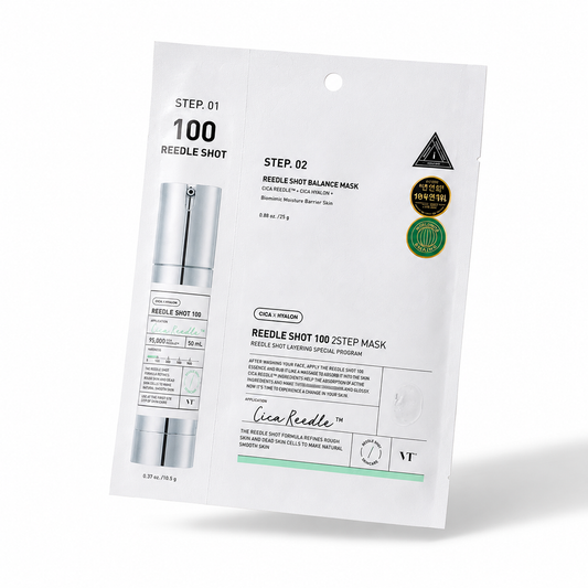 VT Cosmetics Reedle Shot 100 2-Step Mask, 1 szt.