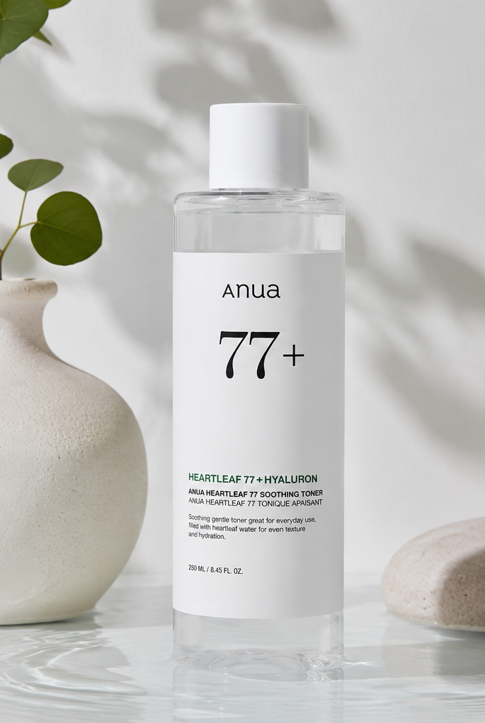 Anua - Heartleaf 77 + Hyaluron Soothing Toner, 250ml