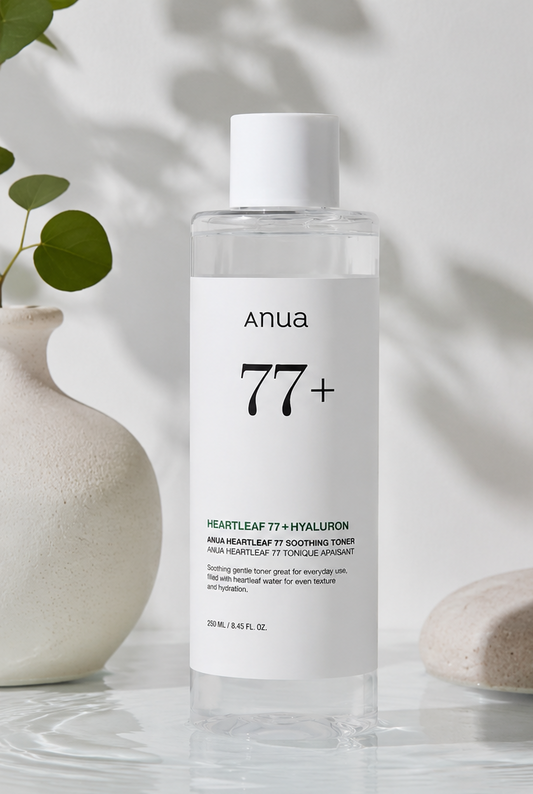 Anua - Heartleaf 77 + Hyaluron Soothing Toner, 250ml