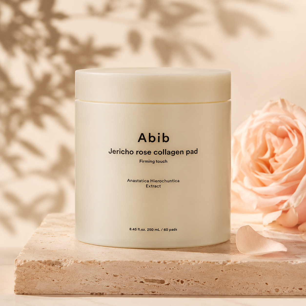 Abib - Jericho Rose Collagen Pad Firming Touch, 60 płatków / 250 ml