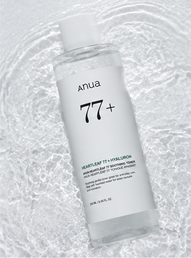 Anua - Heartleaf 77 + Hyaluron Soothing Toner, 250ml