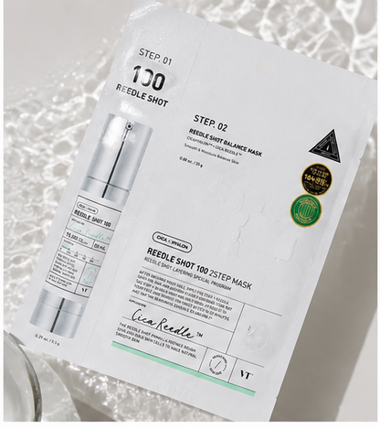 VT Cosmetics Reedle Shot 100 2-Step Mask, 1 szt.