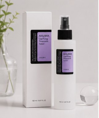 COSRX AHA/BHA Clarifying Treatment Toner - tonik złuszczający i oczyszczający pory, 150 ml