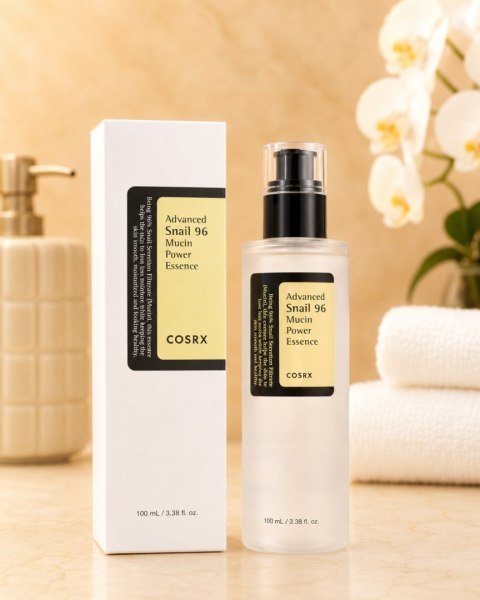 COSRX Advanced Snail 96 Mucin Power Essence - esencja nawilżająca i regenerująca z 96% mucyny ślimaka, 100 ml