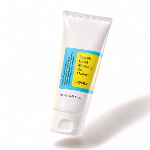 COSRX Low pH Good Morning Gel Cleanser - delikatny żel oczyszczający do twarzy o niskim pH, 150 ml