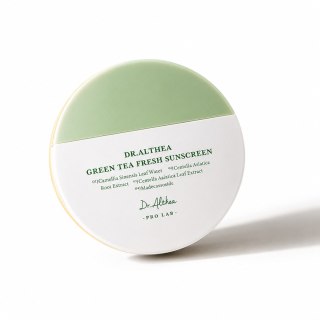Dr. Althea Green Tea Fresh Sunscreen SPF50+ PA++++ - lekki krem przeciwsłoneczny z zieloną herbatą, 45 ml