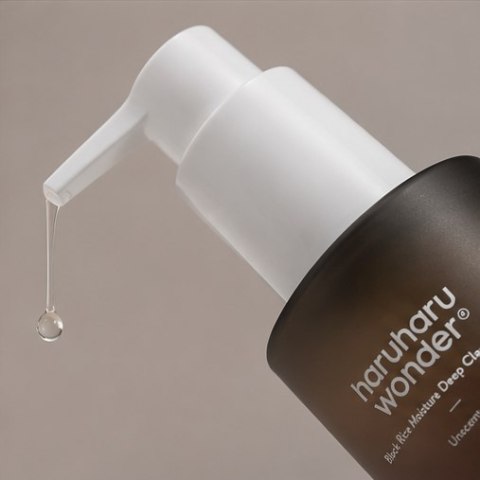Haruharu Wonder Black Rice Moisture Deep Cleansing Oil - nawilżający olejek do demakijażu i oczyszczania twarzy, 150 ml