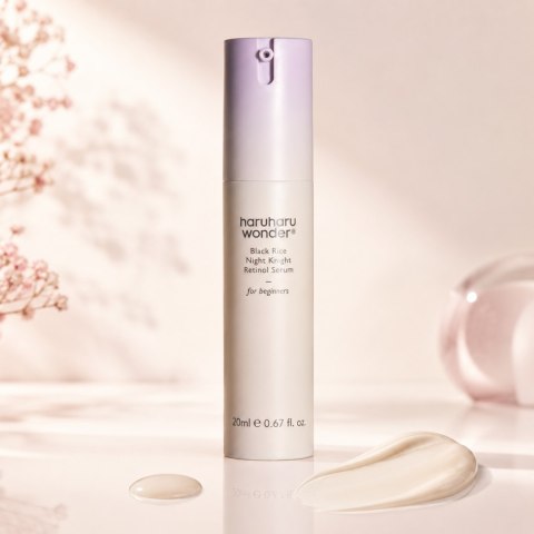 Haruharu Wonder Black Rice Night Knight Retinol Serum - serum na noc z retinolem przeciw oznakom starzenia, 20 ml