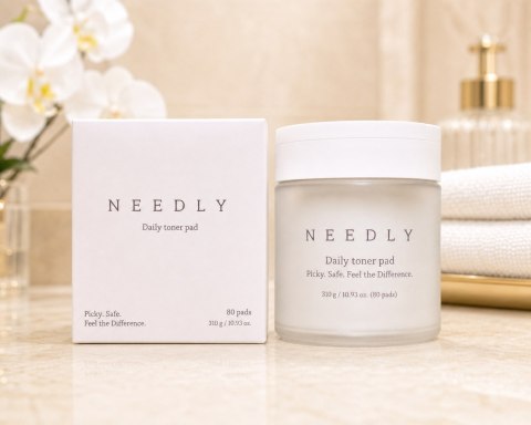 Needly Daily Toner Pad - płatki tonizujące i nawilżające do twarzy, 80 szt. / 310 g