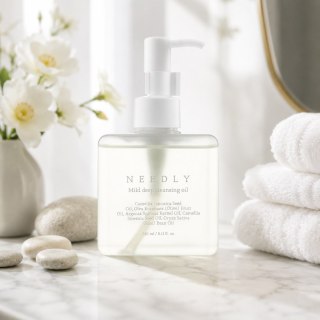 Needly Mild Deep Cleansing Oil - olejek do demakijażu i głębokiego oczyszczania twarzy, 240 ml