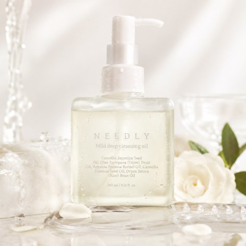 Needly Mild Deep Cleansing Oil - olejek do demakijażu i głębokiego oczyszczania twarzy, 240 ml