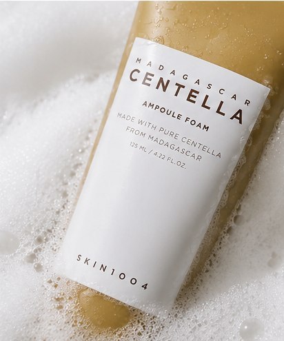SKIN1004 Madagascar Centella Ampoule Foam - delikatna pianka oczyszczająca do twarzy z centellą, 125 ml