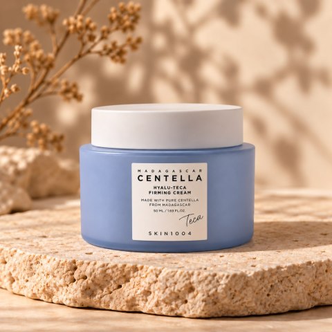 SKIN1004 Madagascar Centella Hyalu-Teca Firming Cream - krem ujędrniający i nawilżający do twarzy, 50 ml
