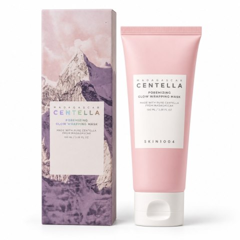 SKIN1004 Madagascar Centella Poremizing Glow Wrapping Mask - maska wygładzająca i zwężająca optycznie pory, 100 ml