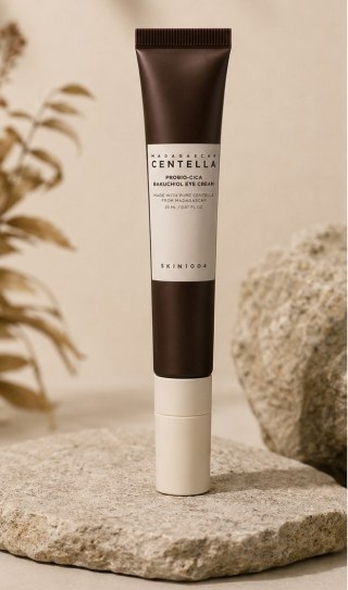 SKIN1004 Madagascar Centella Probio-Cica Bakuchiol Eye Cream - krem pod oczy z bakuchiolem przeciw oznakom starzenia, 20 ml