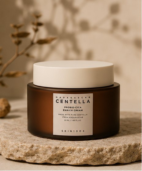 SKIN1004 Madagascar Centella Probio-Cica Enrich Cream - odżywczy krem regenerujący i wzmacniający barierę skóry, 50 ml