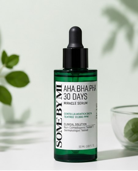 SOME BY MI AHA-BHA-PHA 30 Days Miracle Serum - serum łagodzące i redukujące niedoskonałości skóry, 50 ml