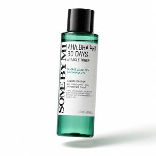 SOME BY MI AHA-BHA-PHA 30 Days Miracle Toner - tonik złuszczający do skóry z niedoskonałościami, 150 ml