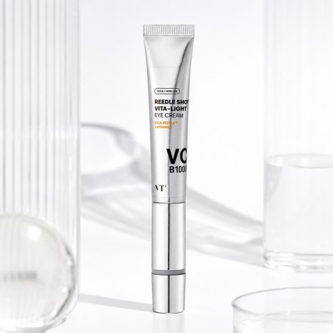 VT Cosmetics Reedle Shot Vita-Light Eye Cream - rozświetlający krem pod oczy przeciw oznakom zmęczenia, 15 ml